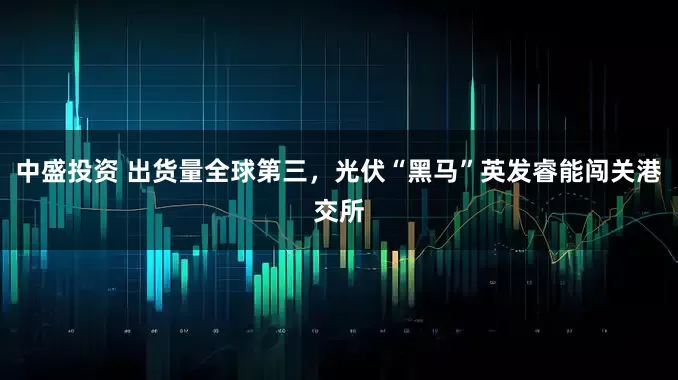 中盛投资 出货量全球第三，光伏“黑马”英发睿能闯关港交所